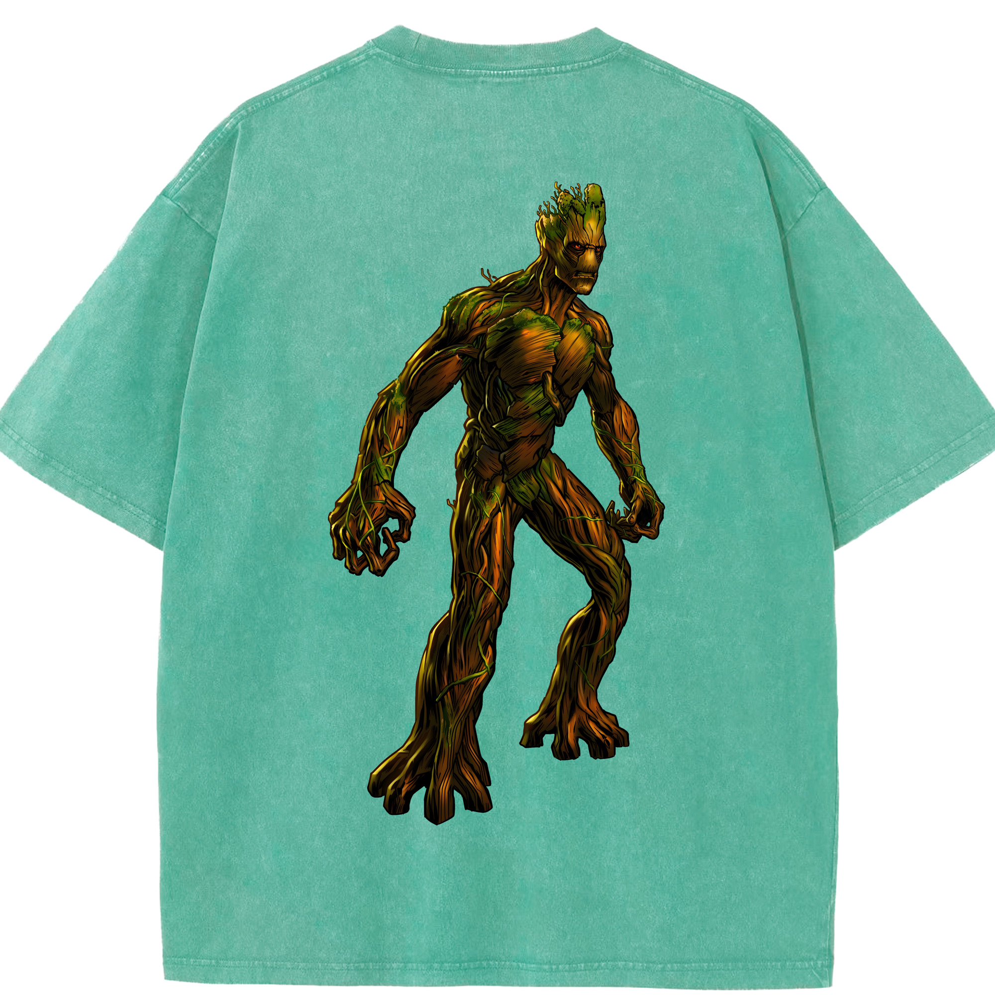 （画像用） アベンジャーズ The Avengers 綿100% ヴィンテージ風 半袖Tシャツ（背面プリント）